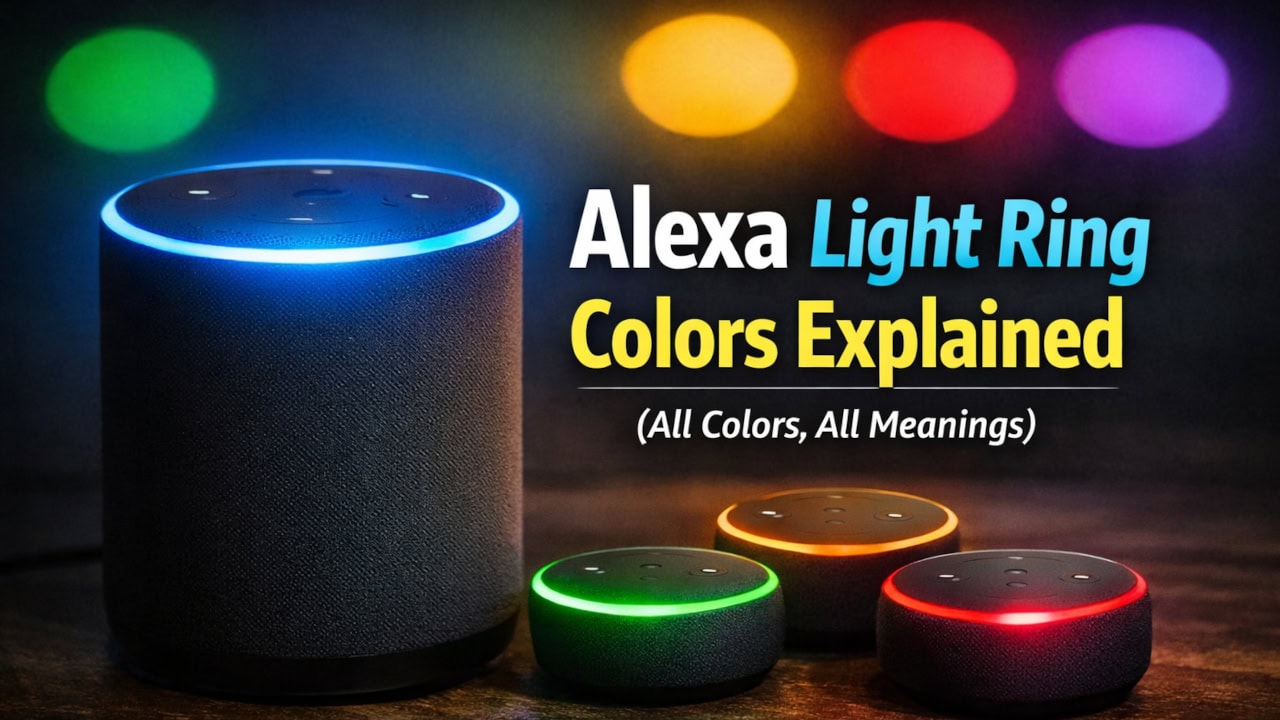 Alexa Light Ring Colors Explained