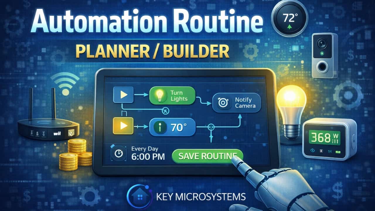 Automation routine planner