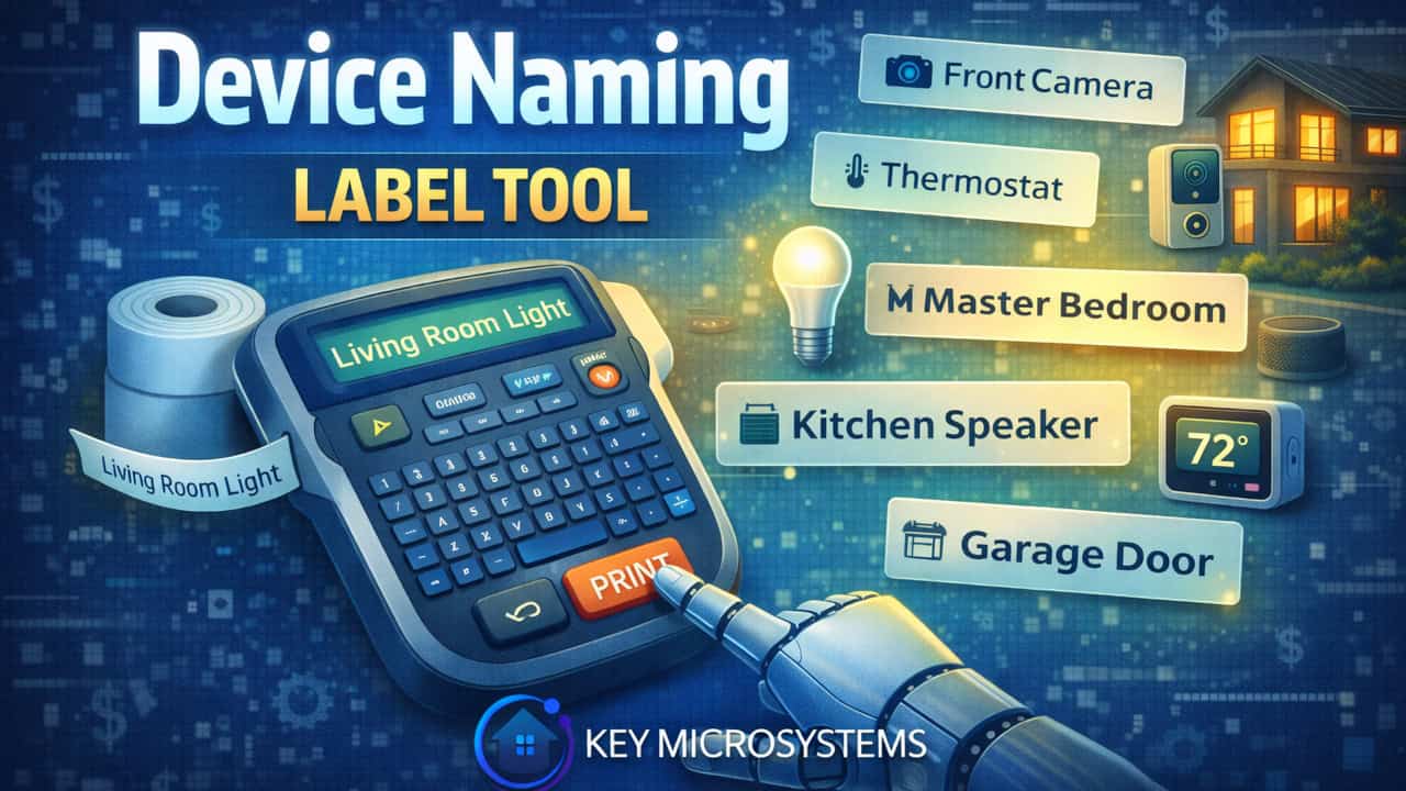 Naming smart home devices